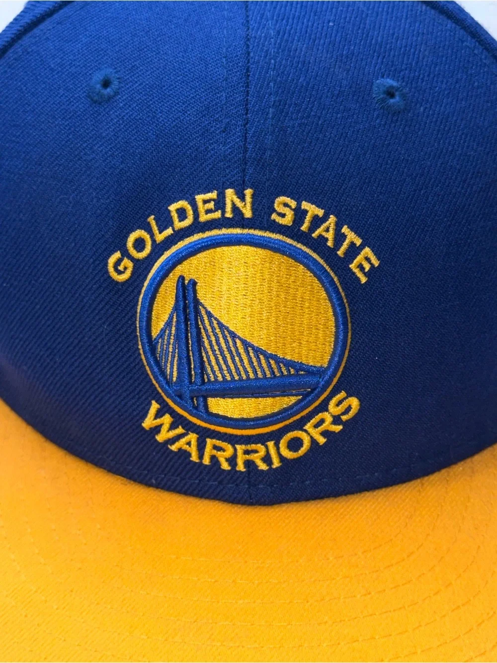 GOLDEN STATE WARRIORS New Era Snapback Cap Hat NBA Hardwood Classics
